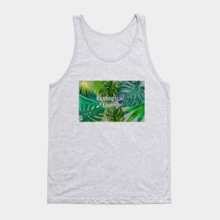 Eco-local living,palm treesummer, summertime, summer season Tank Top